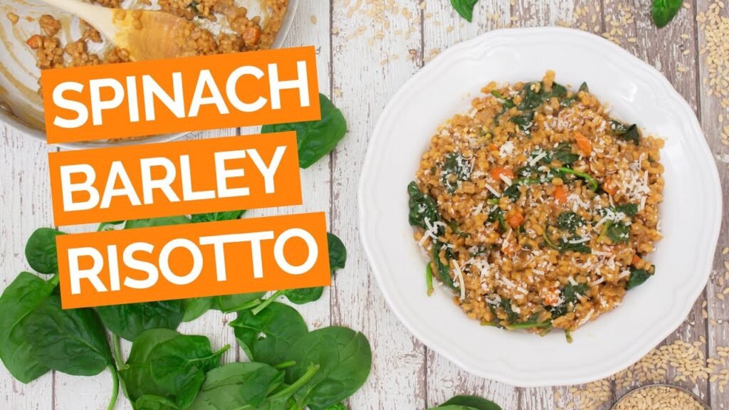 Spinach & Barley Risotto